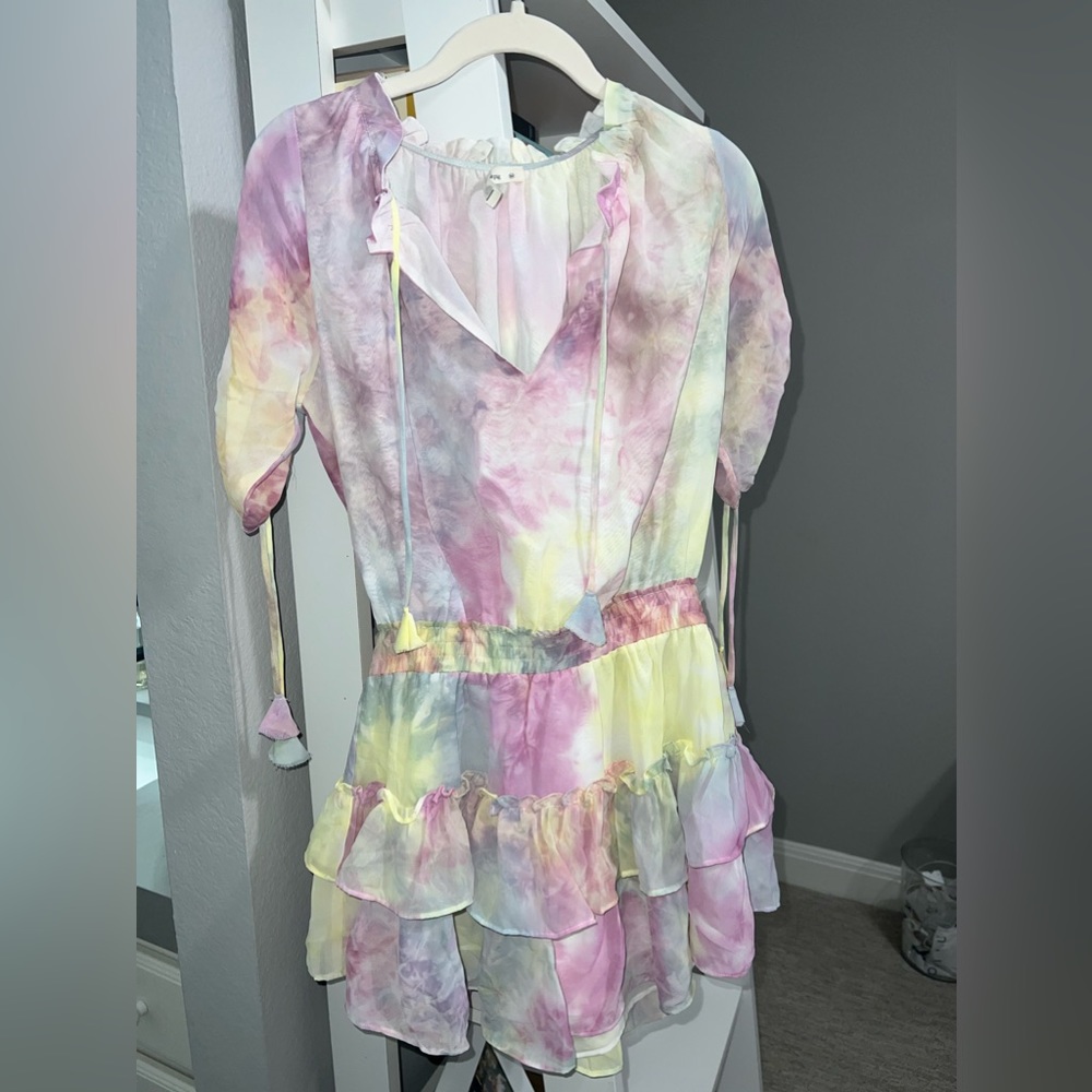 Tie dye boutique dress